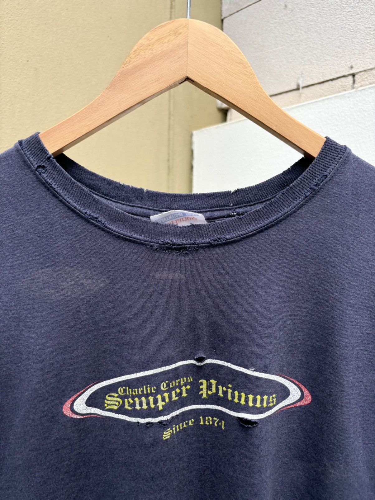 Vintage Faded Thrashed Semper Primus T Shirt Distressed ERD Size US M / EU 48-50 / 2 - 7 Thumbnail