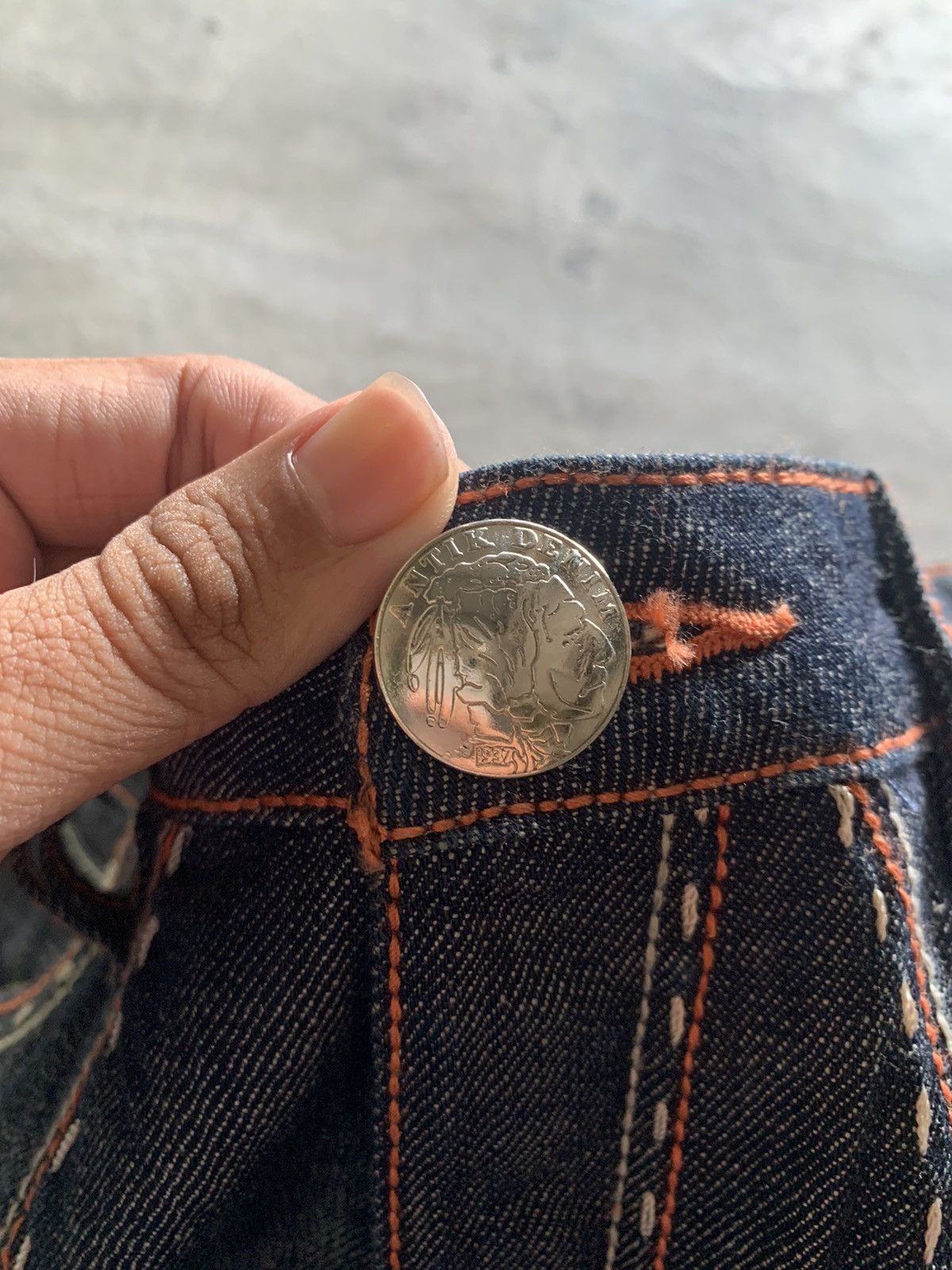 Antik Denim × Ksubi × Le Grande Bleu (L.G.B.) y2k antik denim western style cowboy with dope stitching Size US 36 / EU 52 - 6 Thumbnail