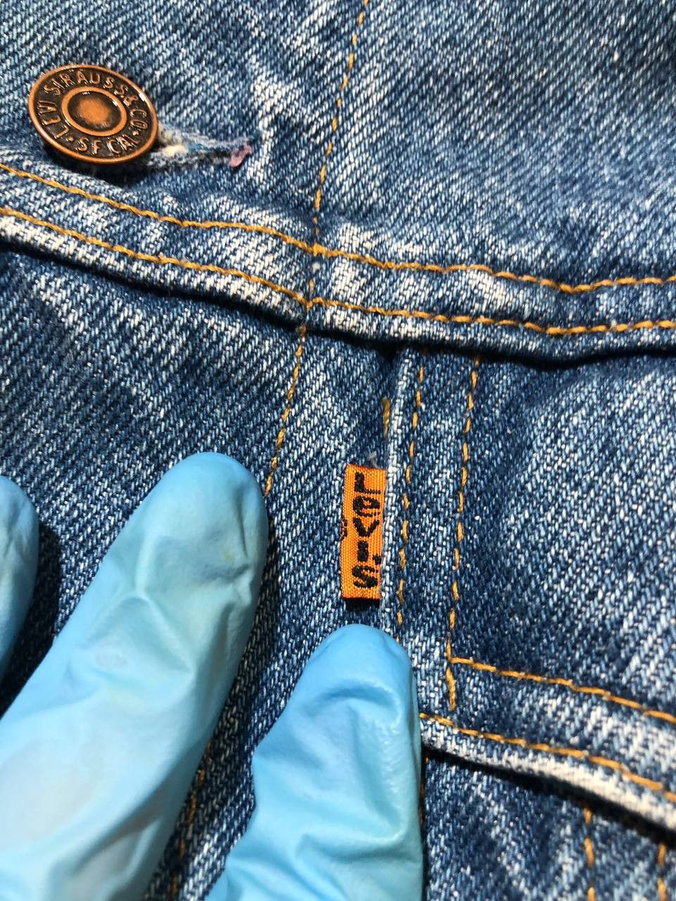 Levi's Vintage Levi's Denim Blue Jean Trucker Jacket Size XS / US 0-2 / IT 36-38 - 11 Thumbnail