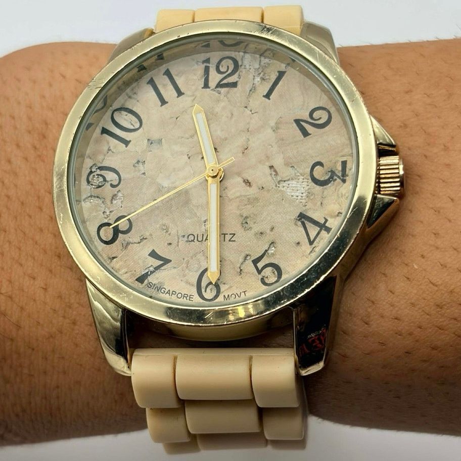 Other Gold & Wooden Men’s Watch Size ONE SIZE - 2 Thumbnail