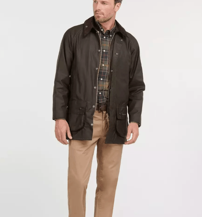 Barbour size 34 ~ U.K. Made - Barbour Beaufort Wax Jacket MSRP$495 Size US XXS / EU 40 - 1 Thumbnail