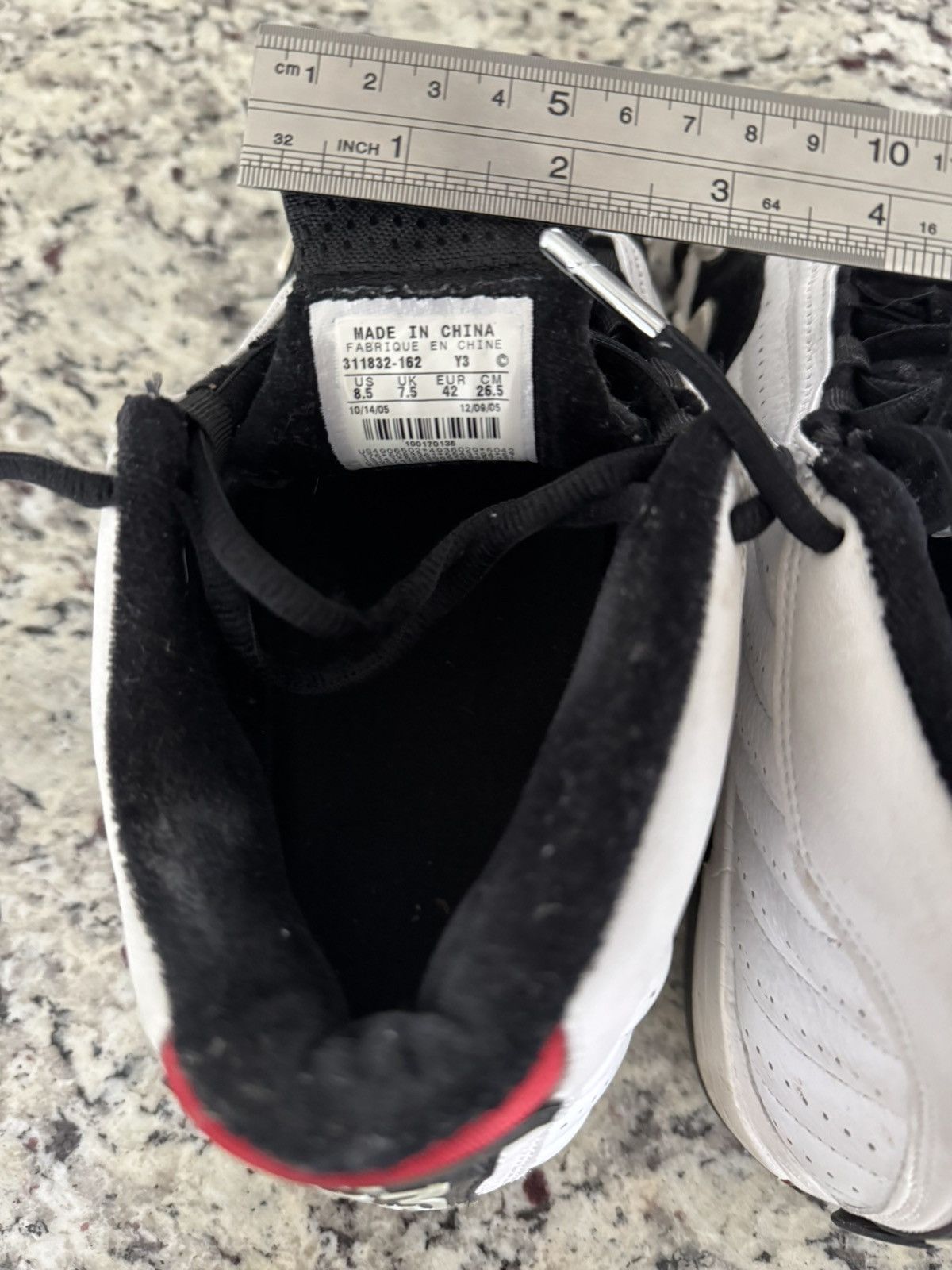 Jordan Brand Jordan 14 Retro “Black Toe” 2006 Size US 8.5 / EU 41-42 - 7 Thumbnail