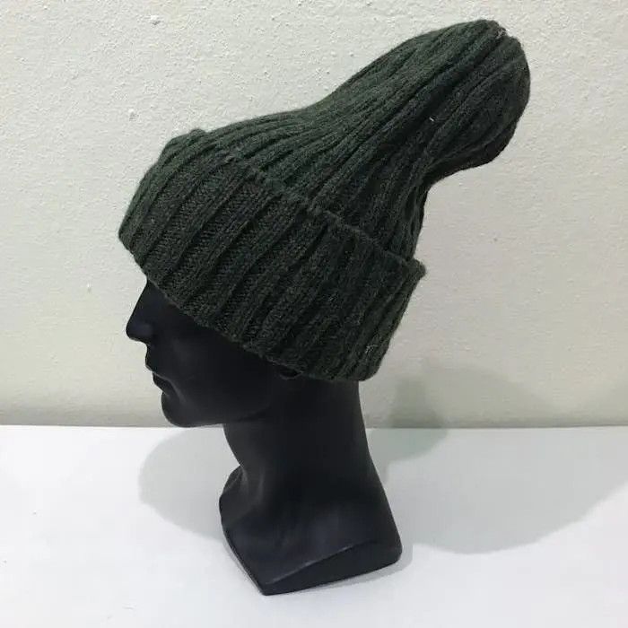 Vintage Vintage Military Beanie Hat Size ONE SIZE - 2 Thumbnail