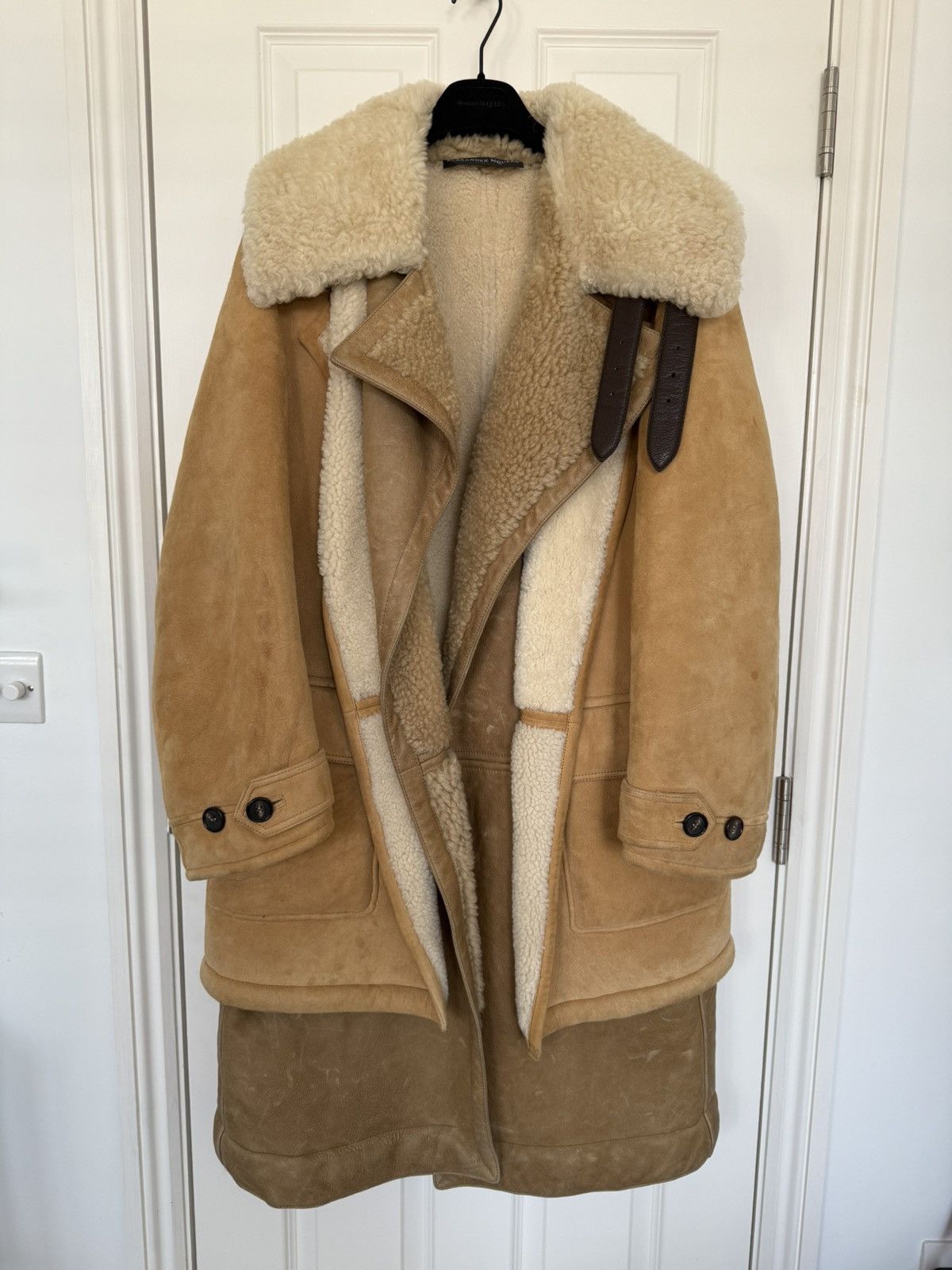 Alexander Mcqueen Shearling Jacket | Grailed