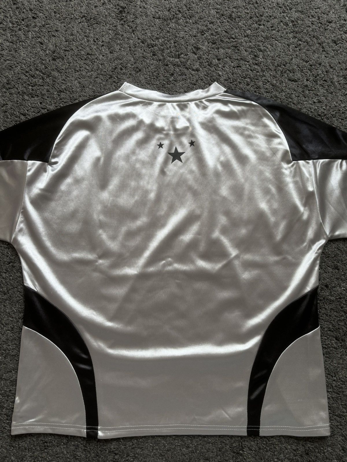 Vintage Vintage satin long sleeves racing jersey black energy Size US M / EU 48-50 / 2 - 15 Thumbnail