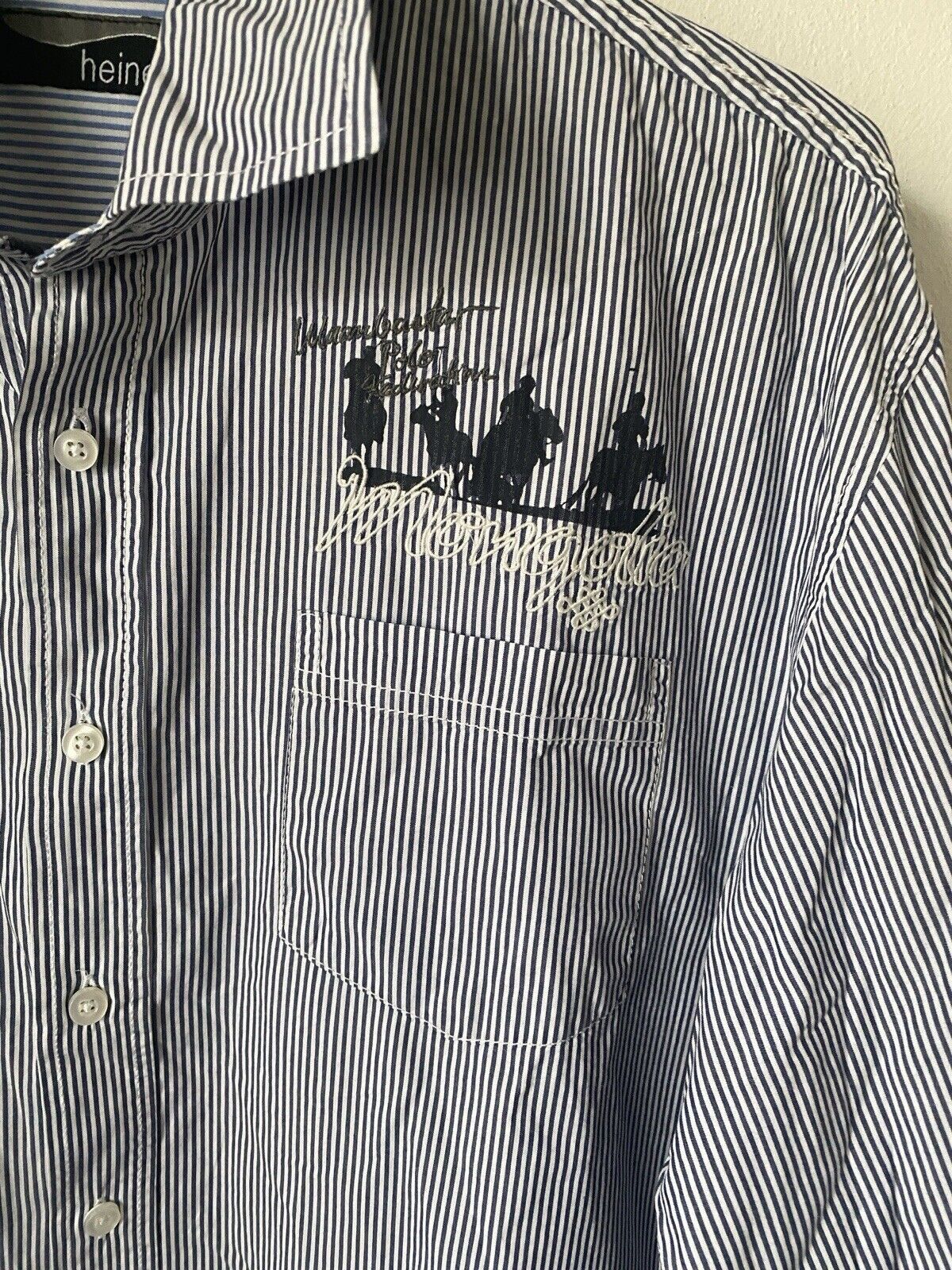 Other Heine Mens Shirt Casual Size 43/44 A25 Size US L / EU 52-54 / 3 - 2 Thumbnail