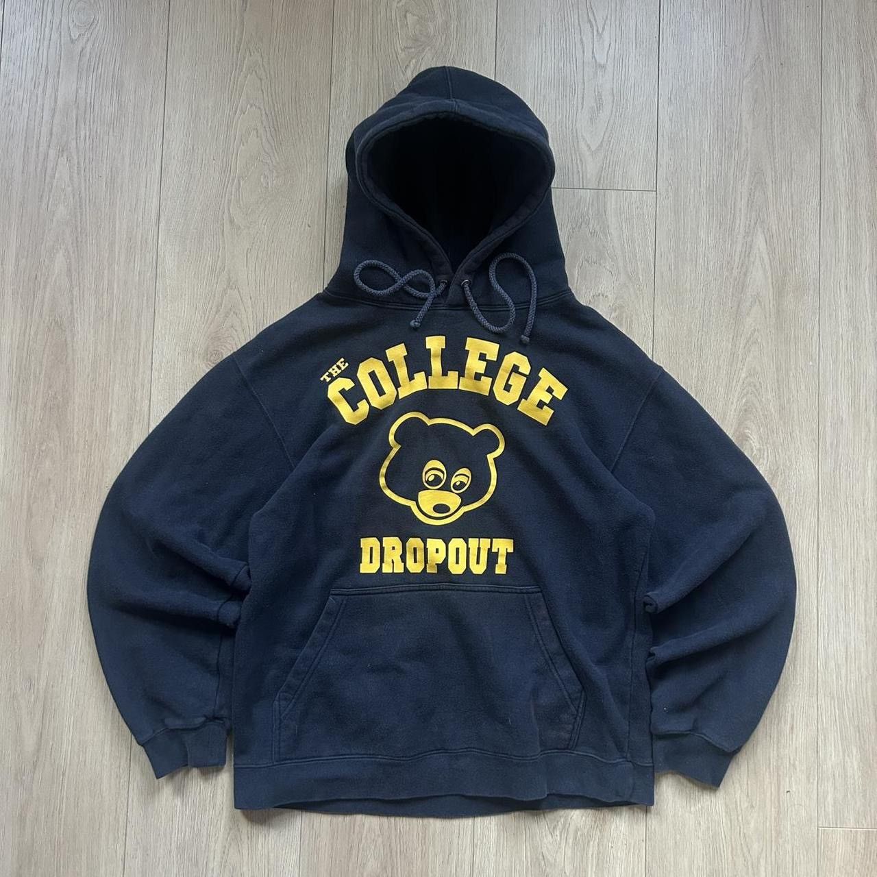 Alstyle Vintage Kanye West x The College Dropout Hoodie 2004 Size US S / EU 44-46 / 1 - 1 Thumbnail