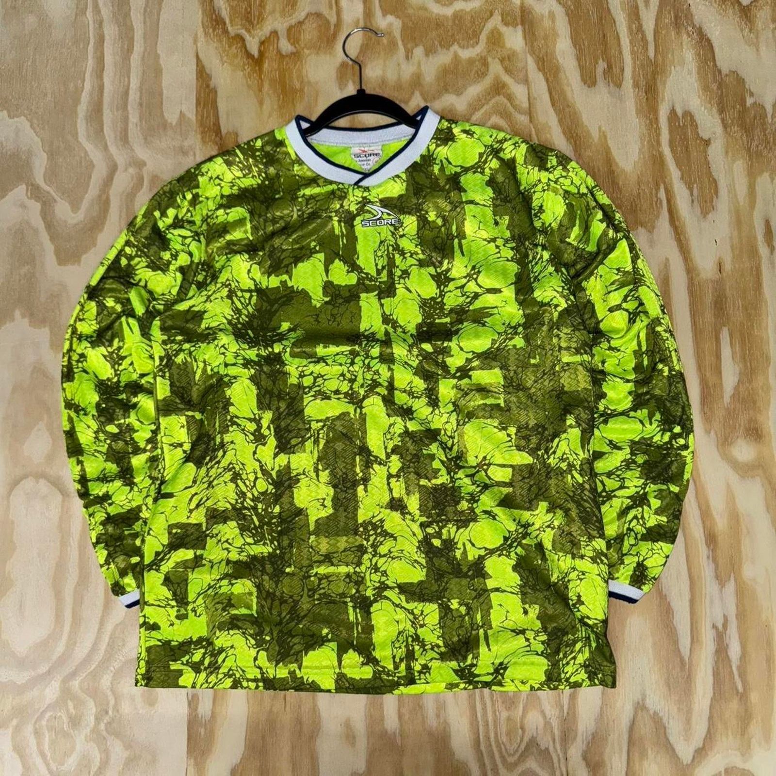 Vintage Vintage y2k score soccer football jersey kit long sleeve Size US M / EU 48-50 / 2 - 1 Thumbnail