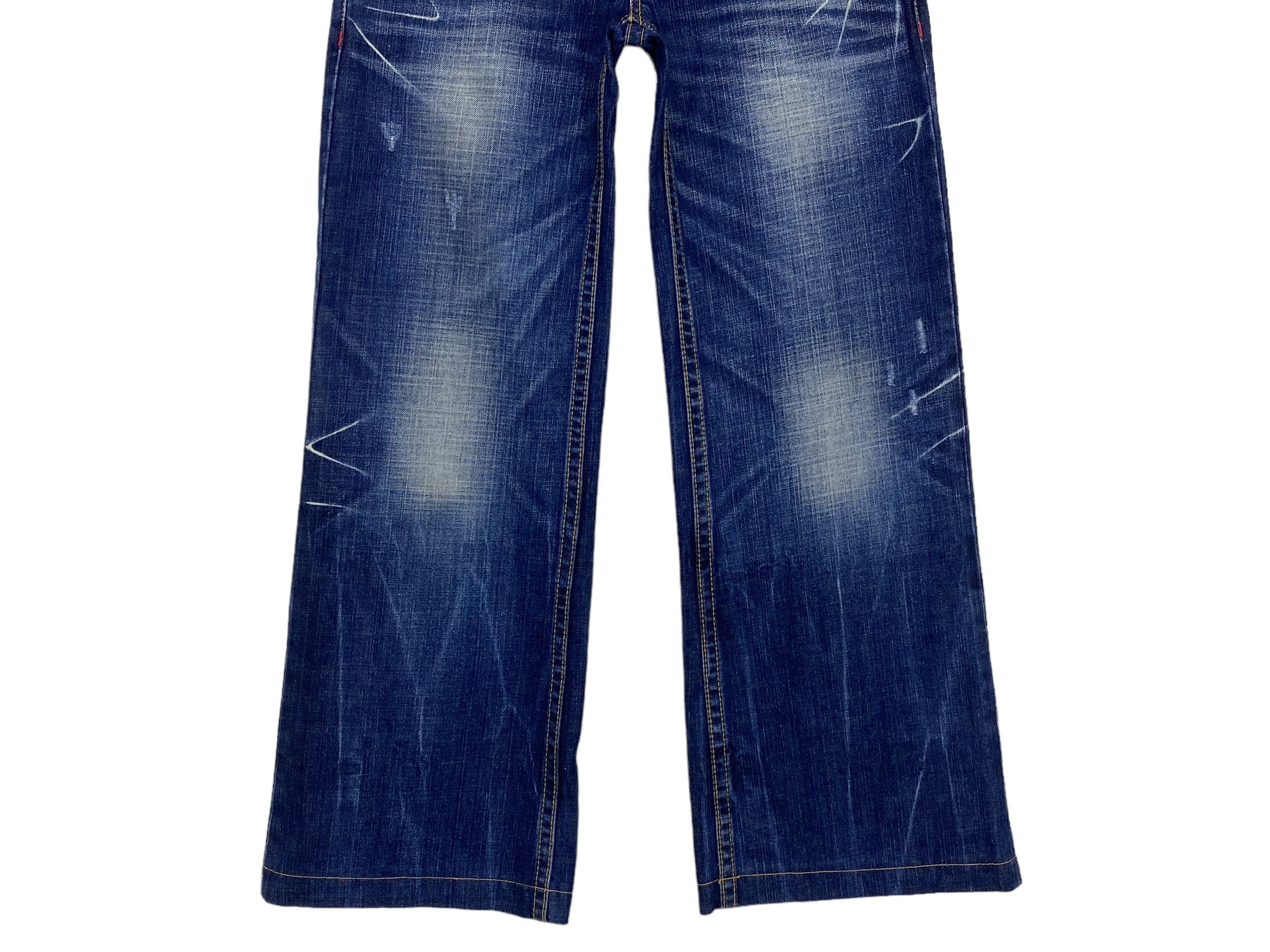 Japanese Brand Studio RP Jeans Flare Jeans Distressed Jeans Size 26" / US 2 / IT 38 - 4 Thumbnail