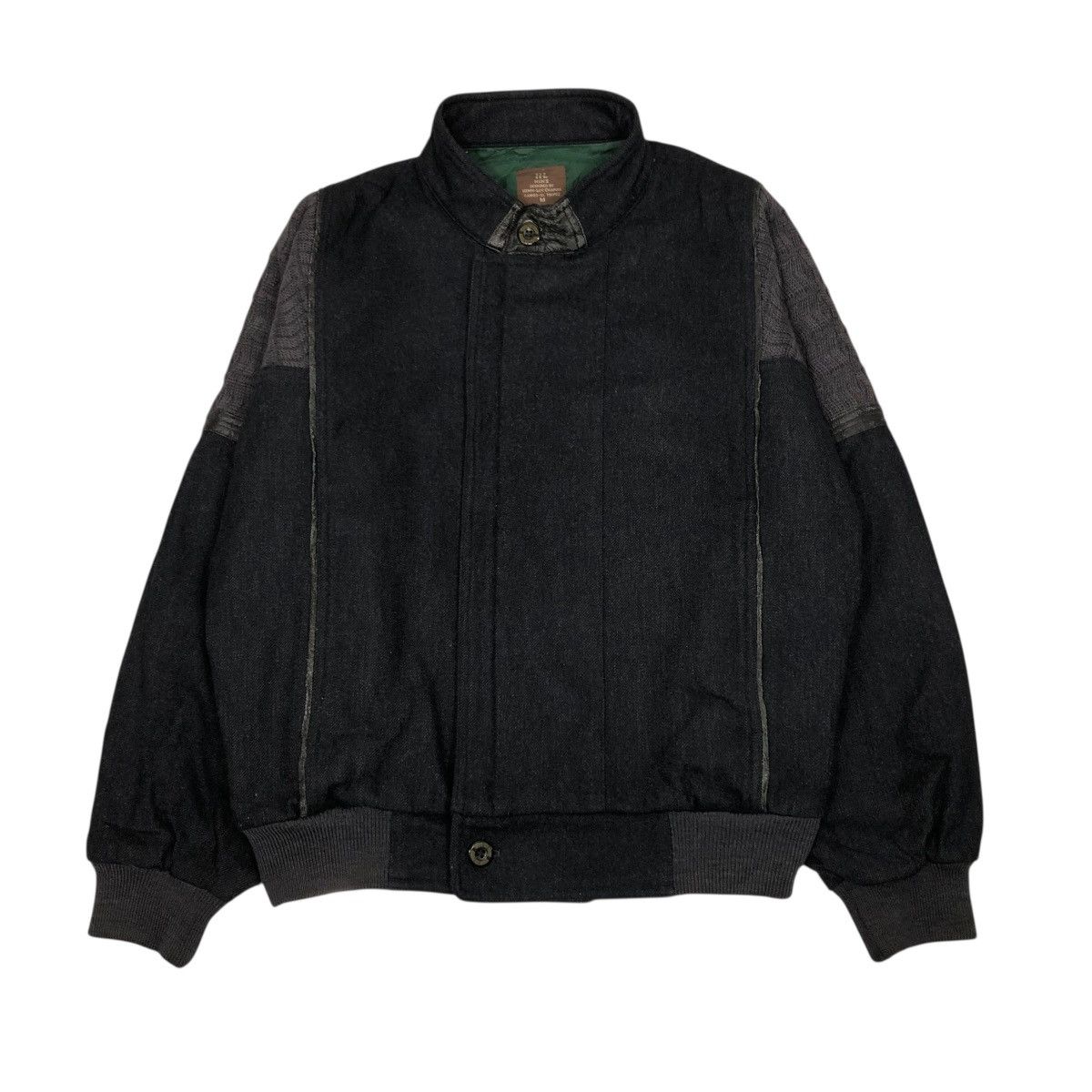 🔥VINTAGE BOMBER JACKET WOOL HENRI LUC CHAPUIS ISSEY MIYAKE