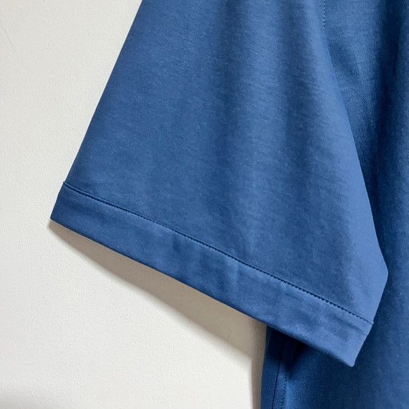 Kit and Ace Kit and Ace Blue Short-Sleeve Button-Up Shirt - L Size US L / EU 52-54 / 3 - 3 Thumbnail