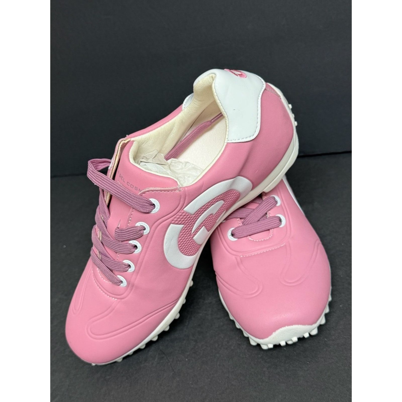 Other Duca Del Cosma Queenscup Pink/White Golf Shoes Size 5.5-6 Size US 6 / IT 36 - 4 Thumbnail