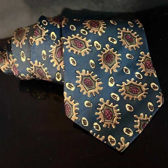 Christian Dior Monsieur × Dior Dior Mid Century Modern Sunflower Floral Neckwear Tie 100% A Size ONE SIZE - 5 Thumbnail