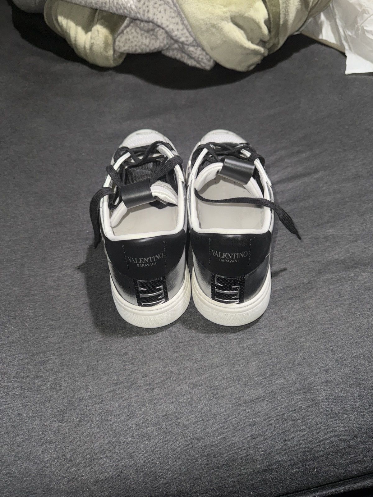 Valentino VL7N low top silver, black, and white Size US 13 / EU 46 - 4 Thumbnail