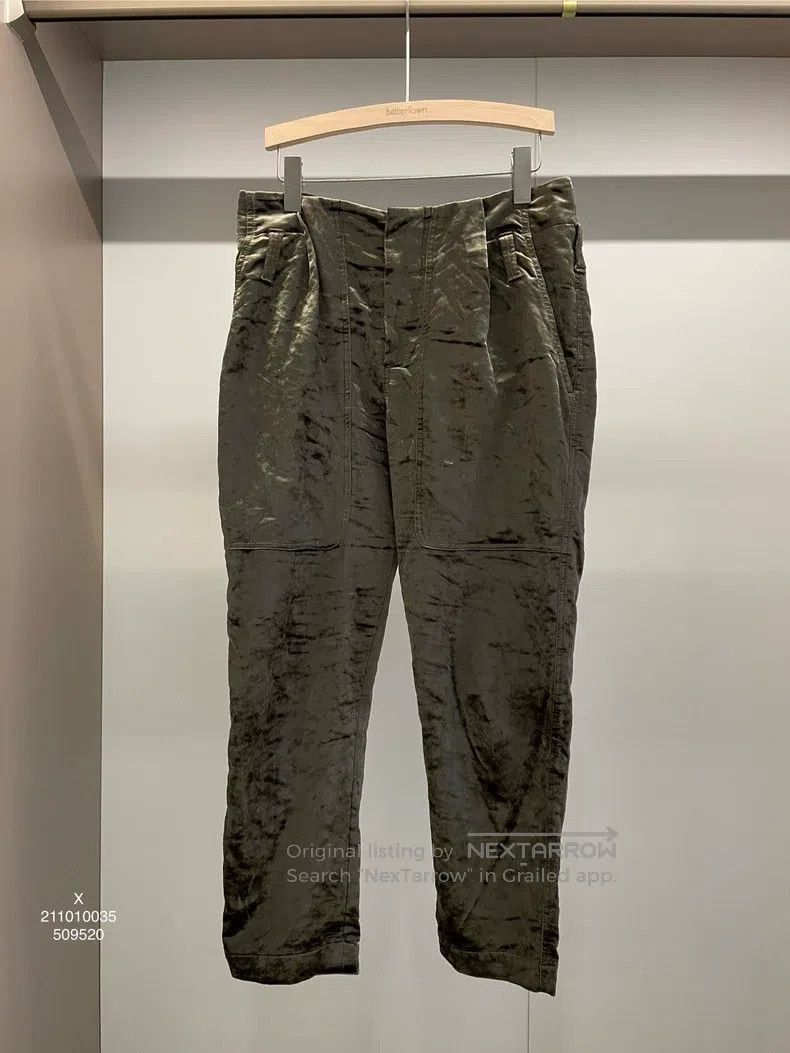 Brunello Cucinelli Brunello Cucinelli Iridescent Velvet Long Pants Size 27" / US 4 / IT 40 - 1 Thumbnail