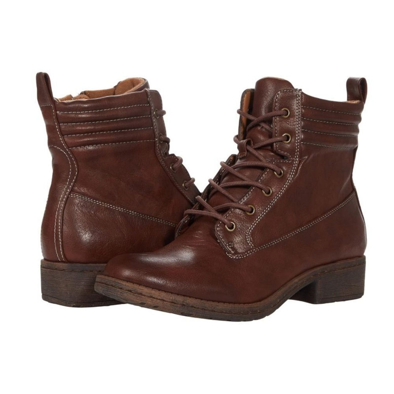 Soft Surroundings Sofft Euro Soft Women’s Combat Boots sz 6 Lace Up NEW #K495 Size US 6 / EU 39 - 1 Thumbnail