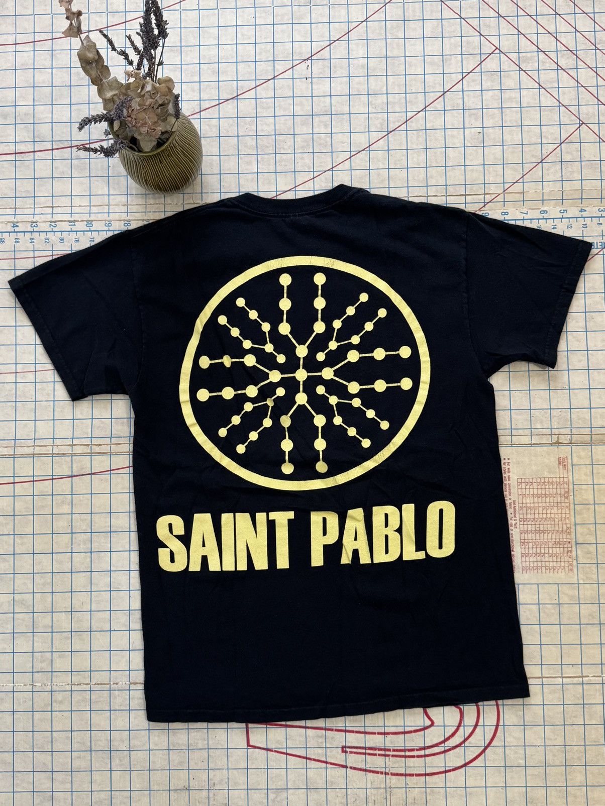 Kanye West Kanye West Saint Pablo Tee Black Size Medium Size US M / EU 48-50 / 2 - 1 Thumbnail
