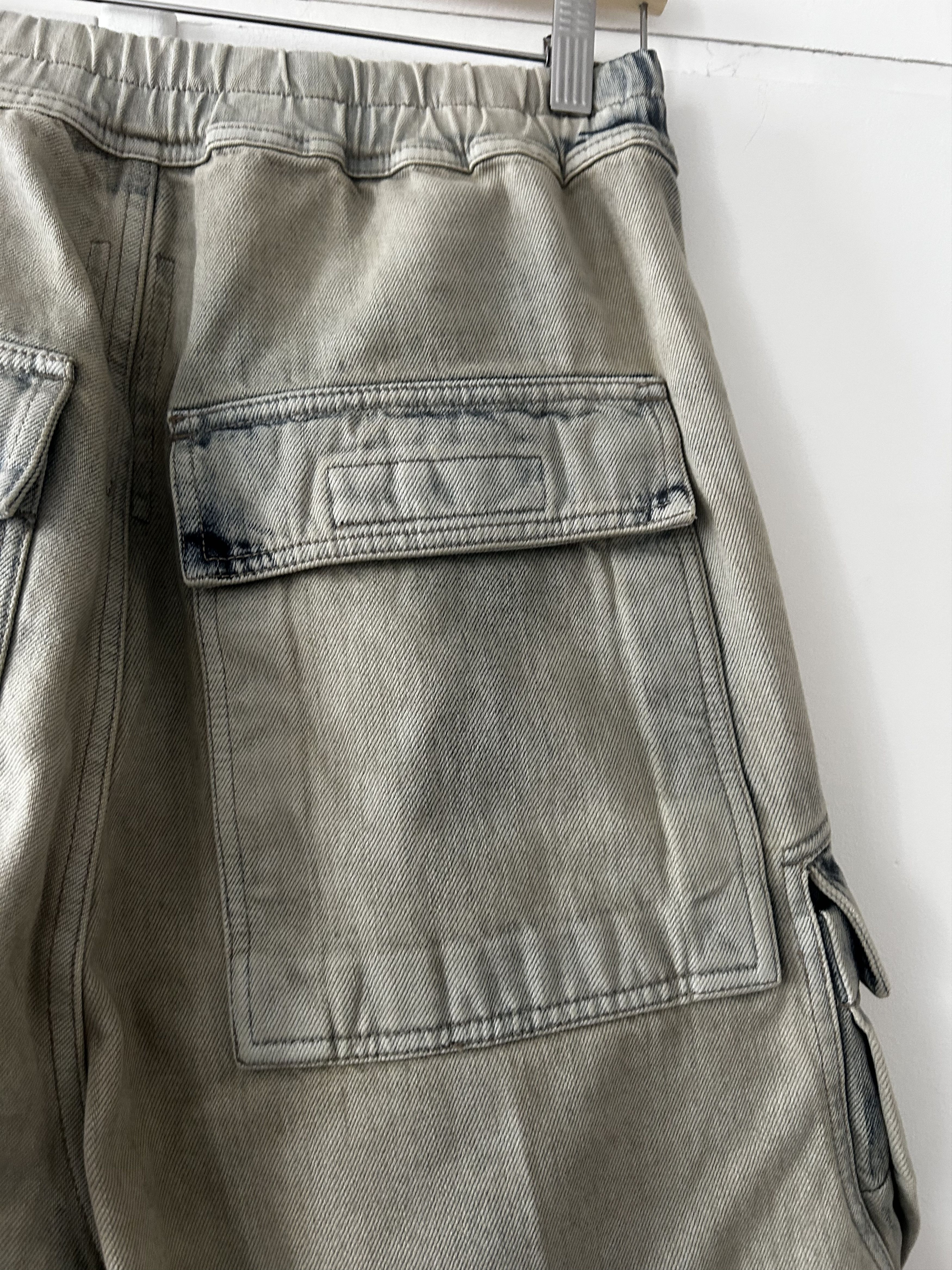 Rick Owens Drkshdw Rick Owens Drkshdw double cargo bela ombré Size US 32 / EU 48 - 9 Thumbnail
