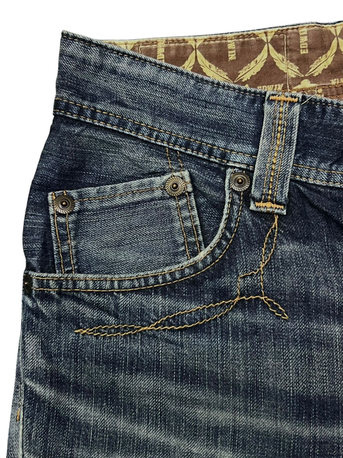Edwin Bootcut Vintage Edwin 431XVS XXI Japan - Faded Wash Jeans Size US 32 / EU 48 - 7 Thumbnail
