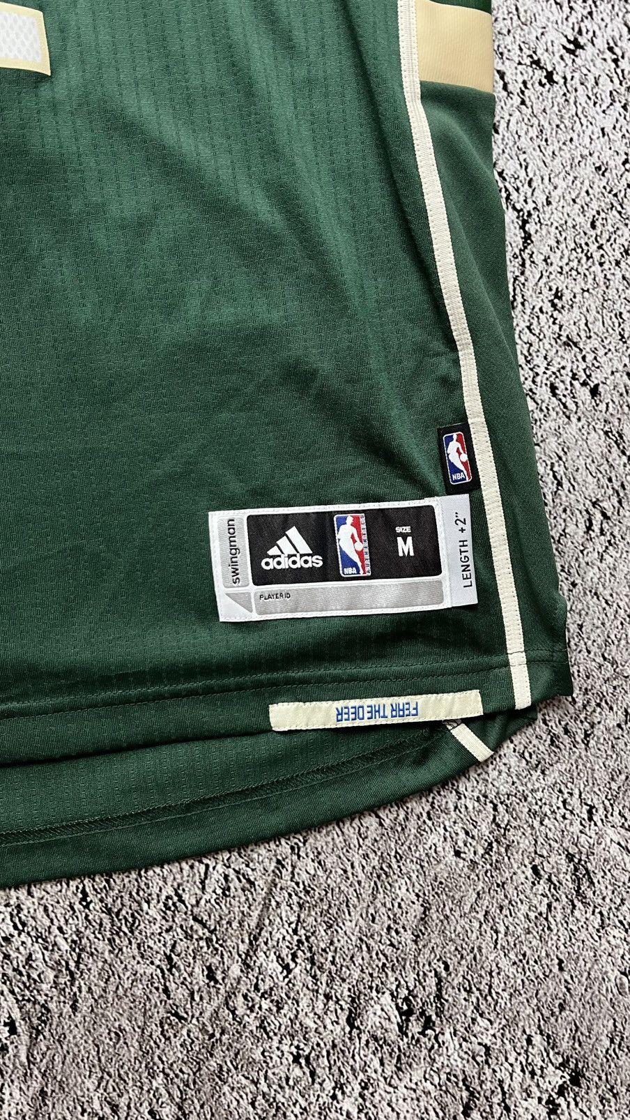 Adidas Milwaukee Bucks NBA Jabari Parker adidas vintage jersey Size US M / EU 48-50 / 2 - 3 Thumbnail