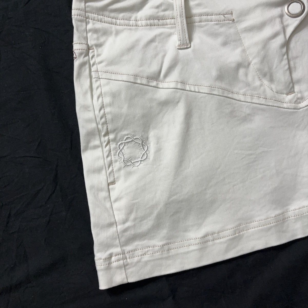 GSUS Sindustries × Vintage GSUS SINDUSTRIES Y2K MINI SKIRT 2000s Size 29" - 5 Thumbnail