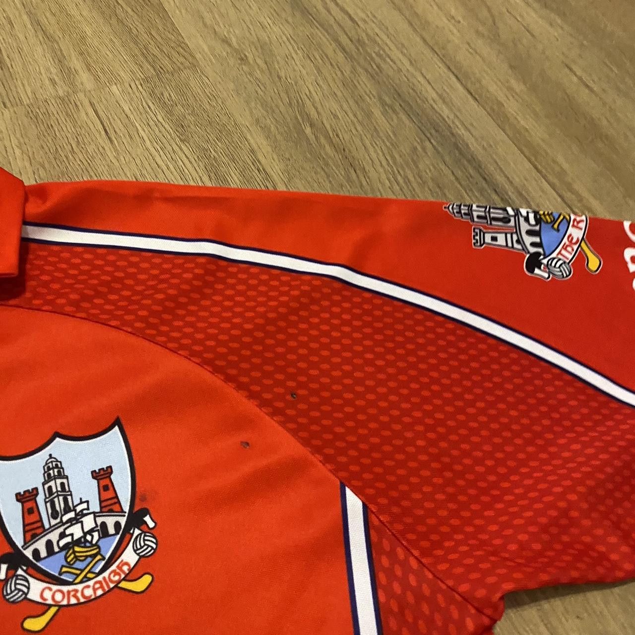 O'Neills Cork Gaa Galeic Football Shirt O2 Ireland Size US L / EU 52-54 / 3 - 6 Thumbnail