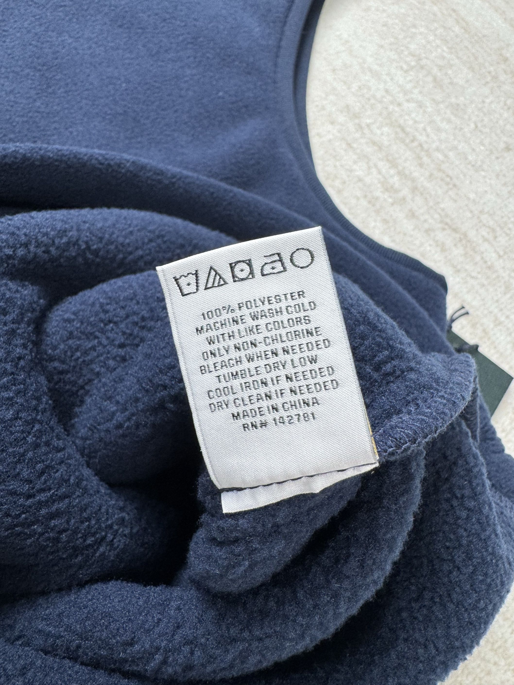 New with Tag* Aime Leon Dore Golf Fleece V-Neck Vest Navy