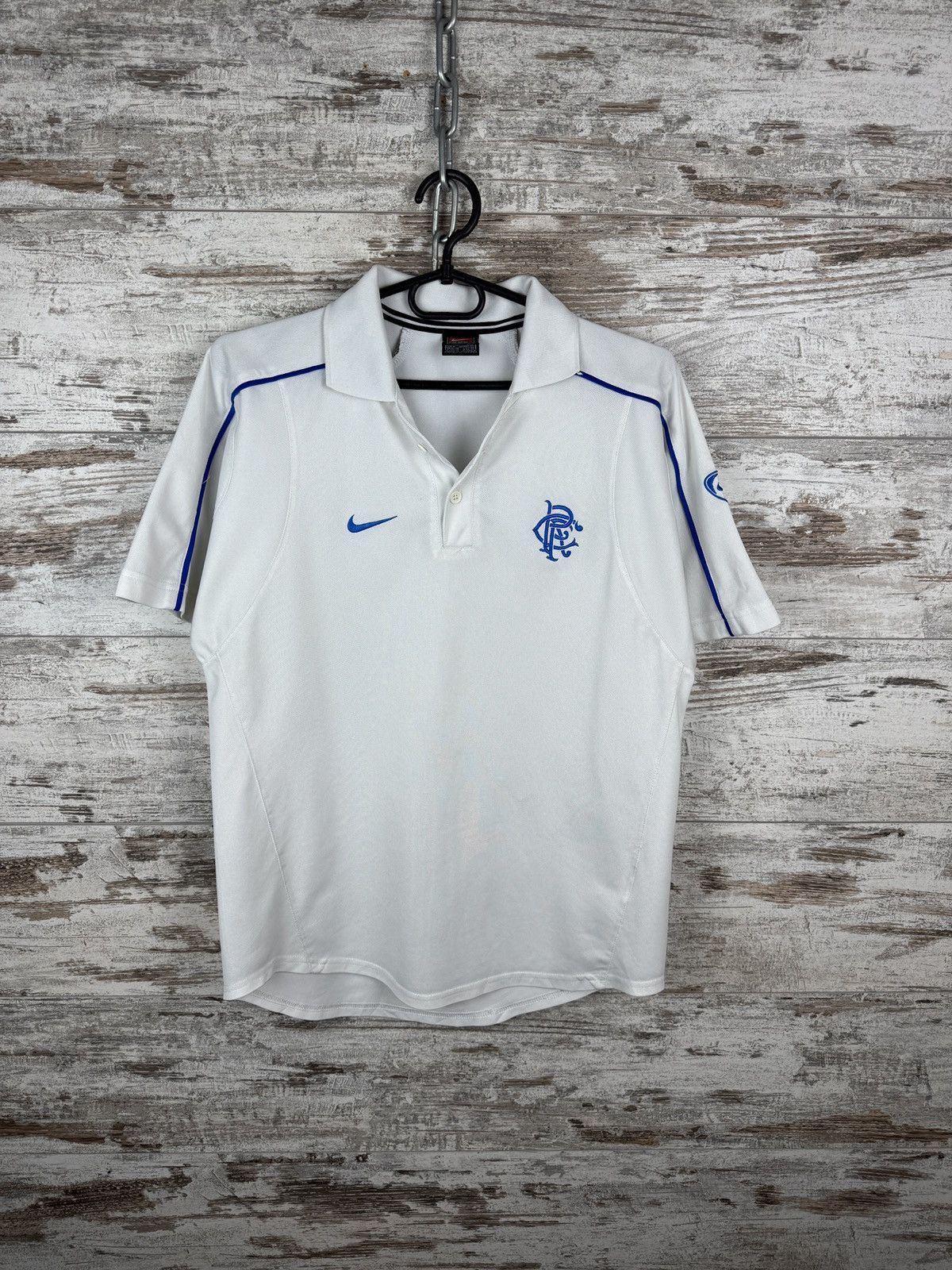 Nike Mens Vintage Nike Rangers FC soccer jersey t-shirt training Size US S / EU 44-46 / 1 - 1 Thumbnail