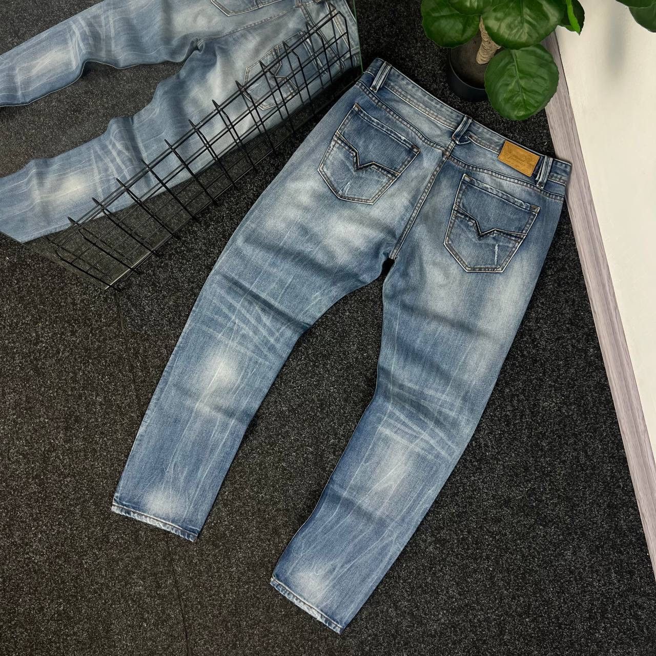 Diesel Diesel vintage distressed denim jeans pants slim luxury y2k Size US 38 / EU 54 - 2 Thumbnail