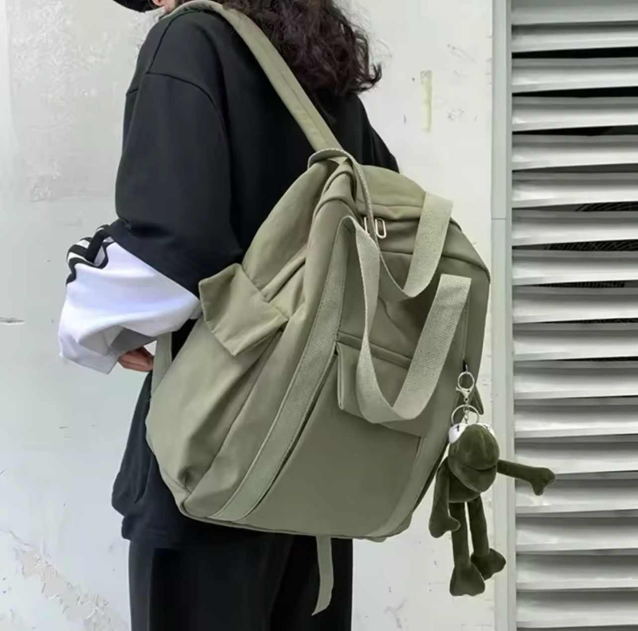 Japanese Brand Waterproof Nylon Backpack Size ONE SIZE - 5 Thumbnail