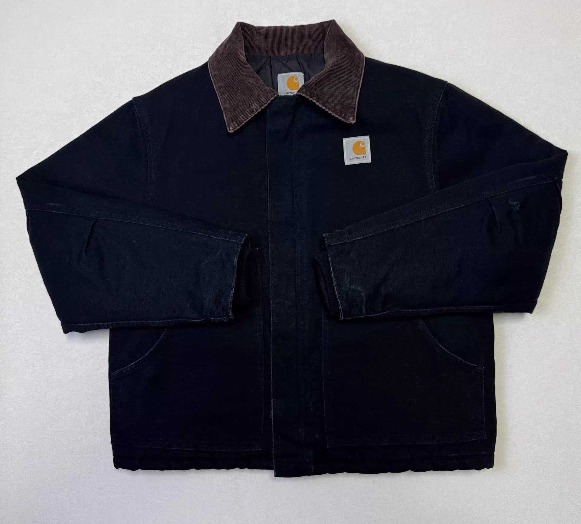 Carhartt Vintage Carhartt J02 Black 40/M Jacket Size US M / EU 48-50 / 2 - 1 Thumbnail