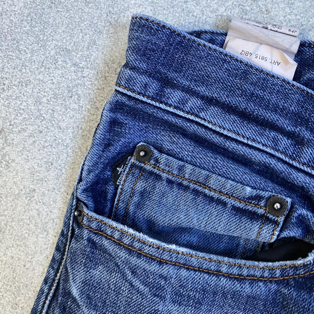 Stone Island STONE ISLAND Jeans Wash Blue Denim Vintage Y2k Size US 32 / EU 48 - 11 Thumbnail