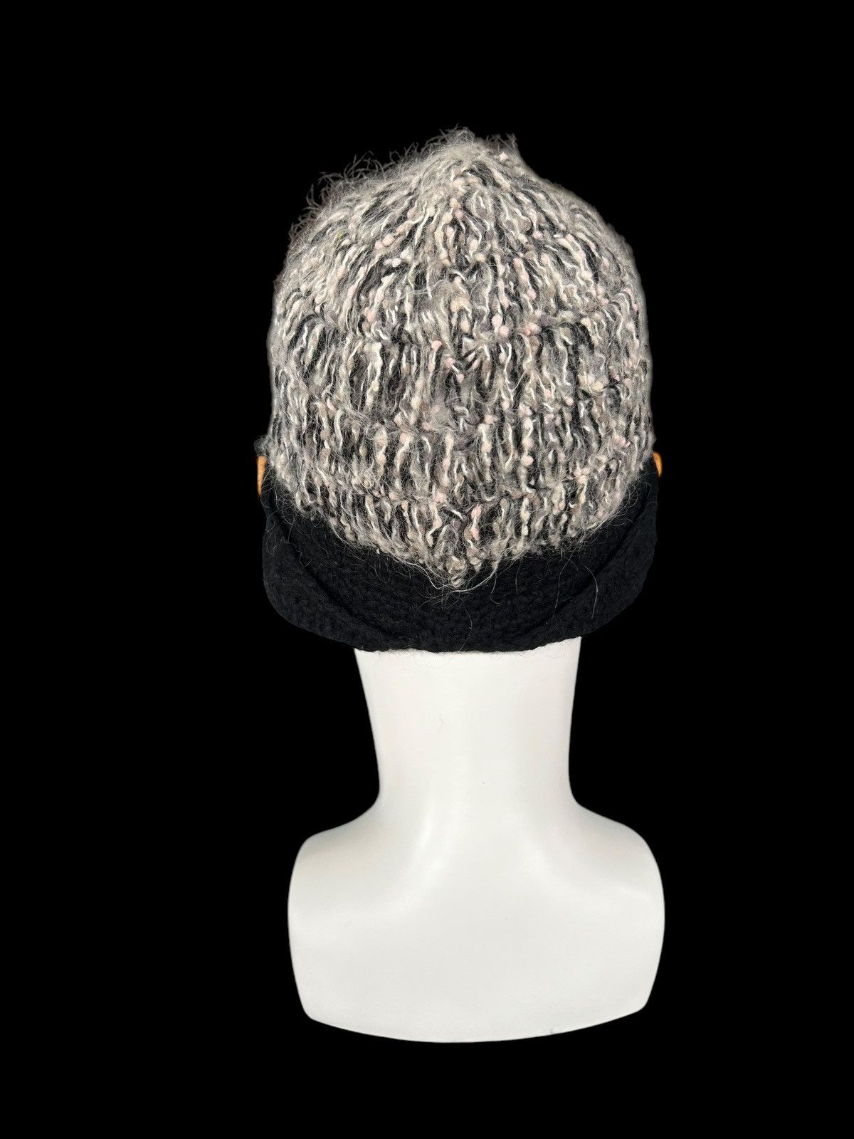 Japanese Brand × Kapital × Vintage Crolla Crochet Knitted hairy Japanese Rare Hats 🎌☠️ Size ONE SIZE - 5 Thumbnail
