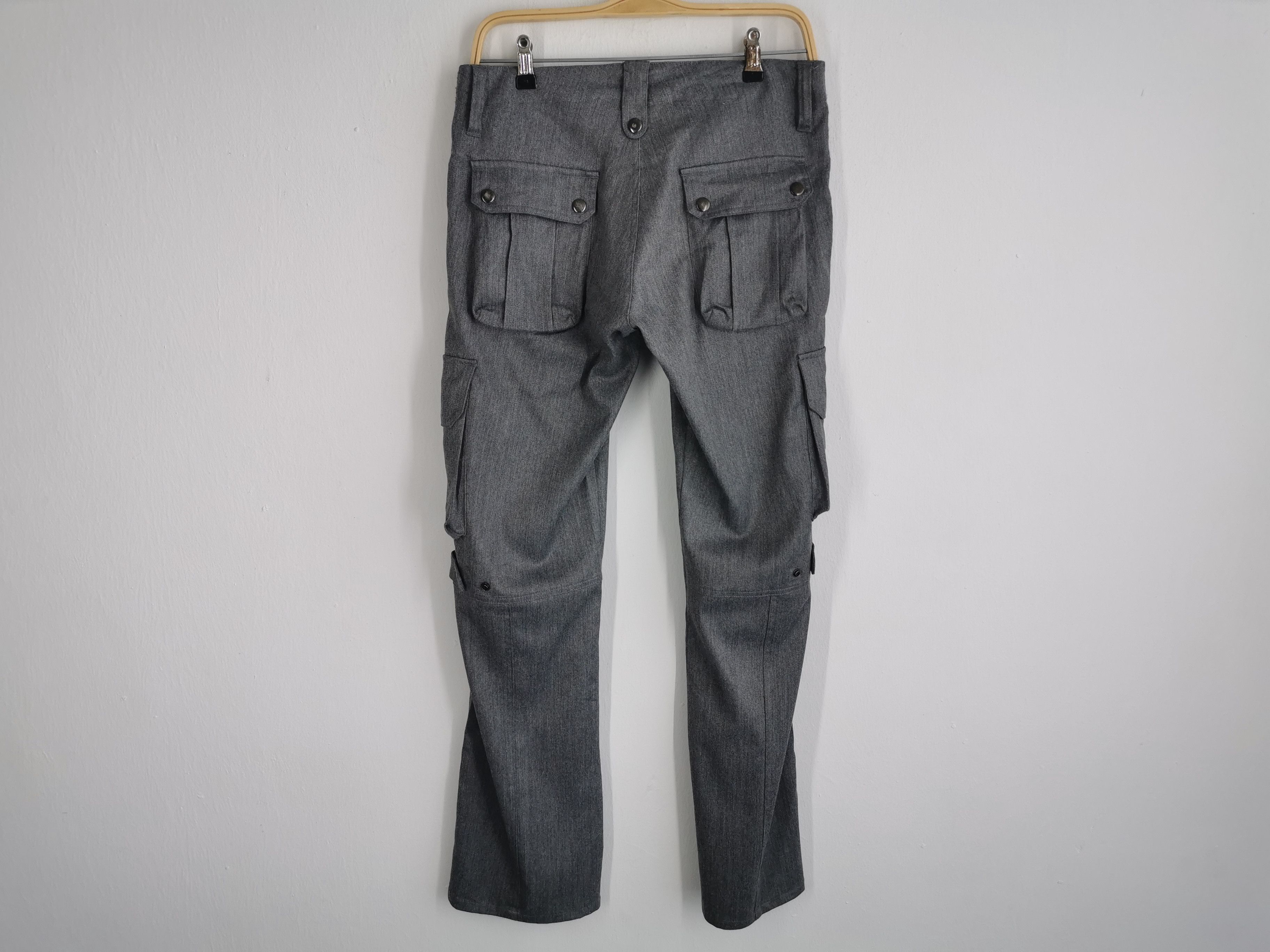 semanticdesign Vintage Semantic Design Trouser Cargo Pants Size 32" / US 10 / IT 46 - 3 Thumbnail