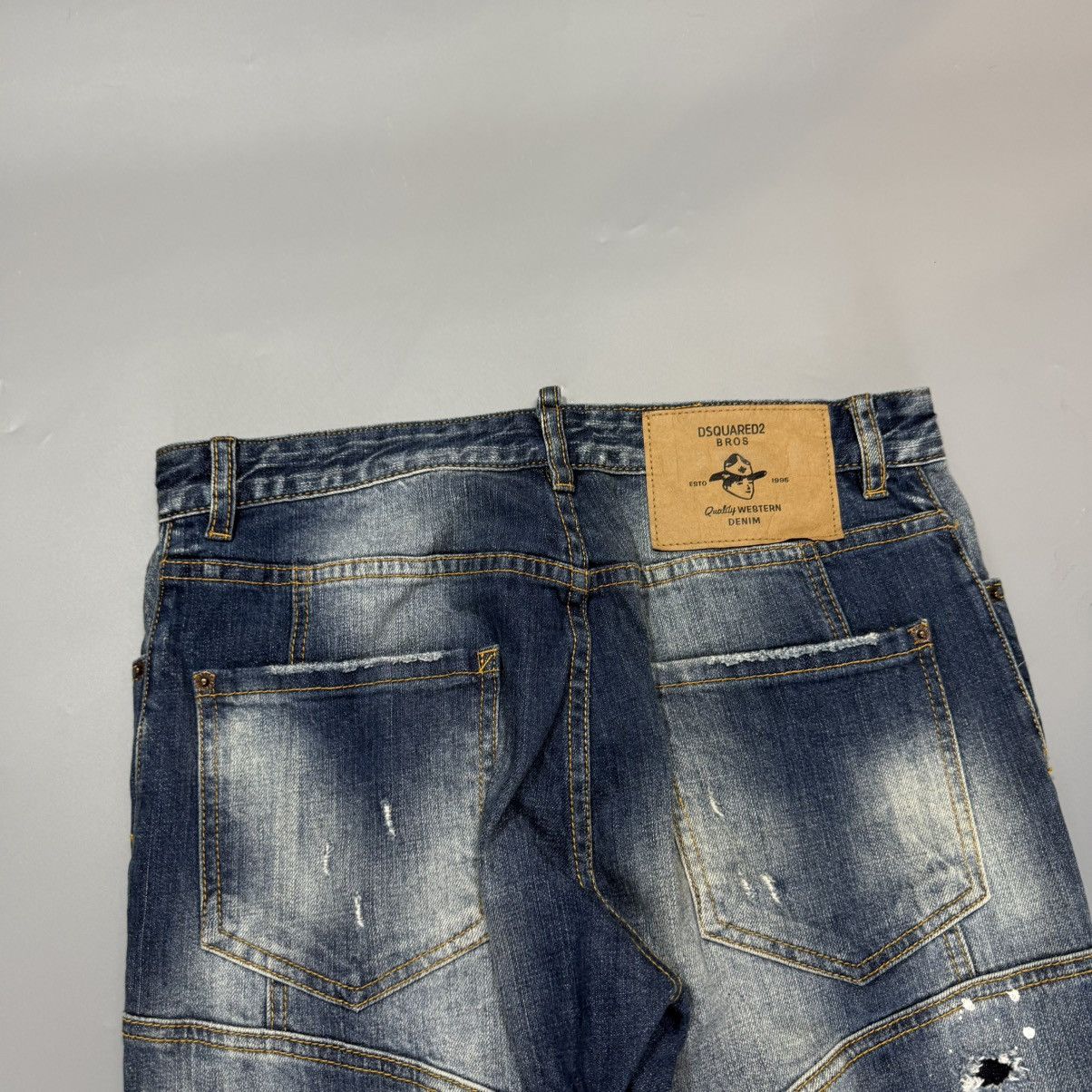 Dsquared2 Vintage Dsquared2 Avant Garde Pocket Jeans Size US 32 / EU 48 - 4 Thumbnail