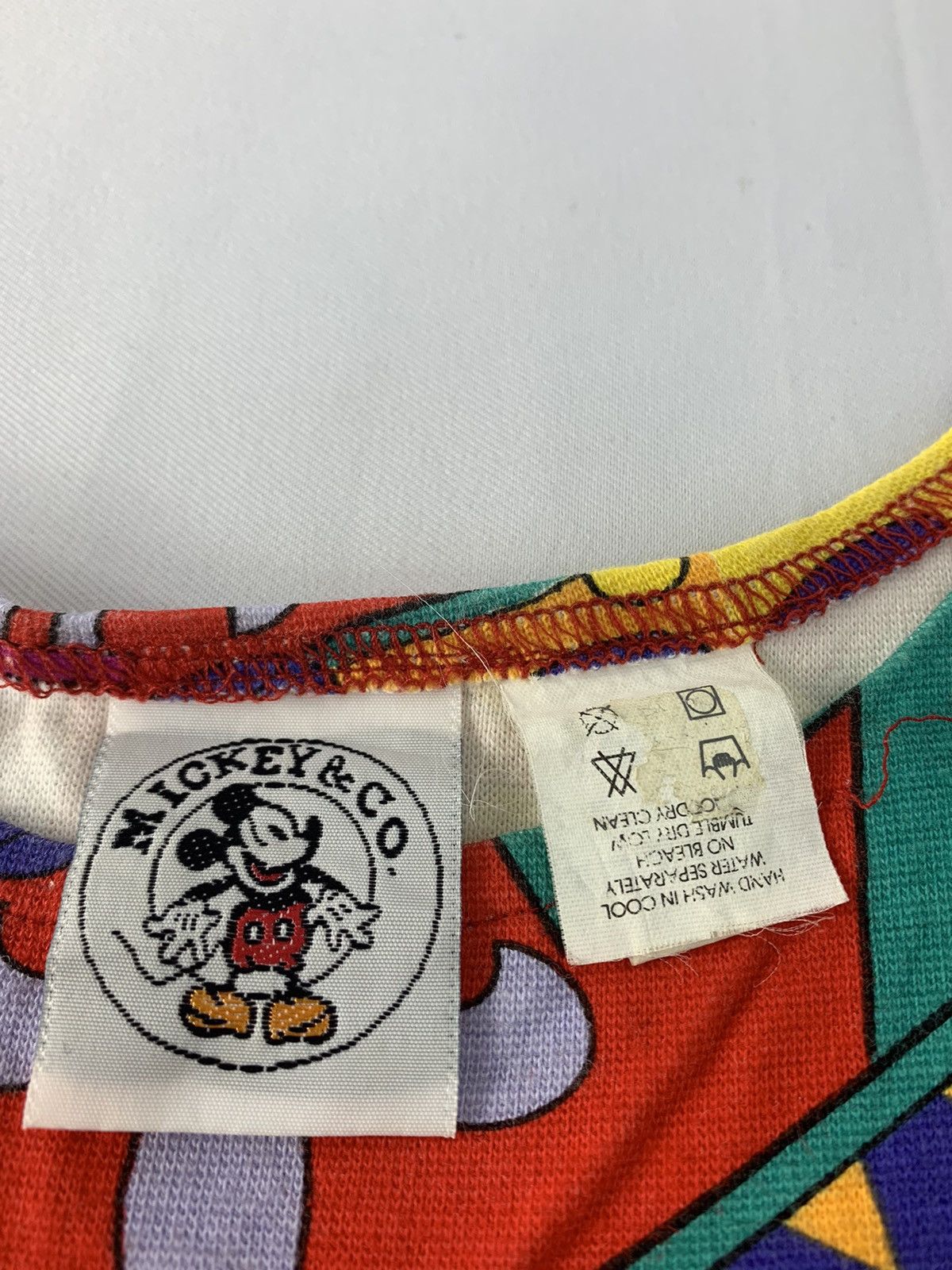 Disney Disney Mickey Mouse Tank Top Singlet All Over Printed Size XS / US 0-2 / IT 36-38 - 6 Thumbnail