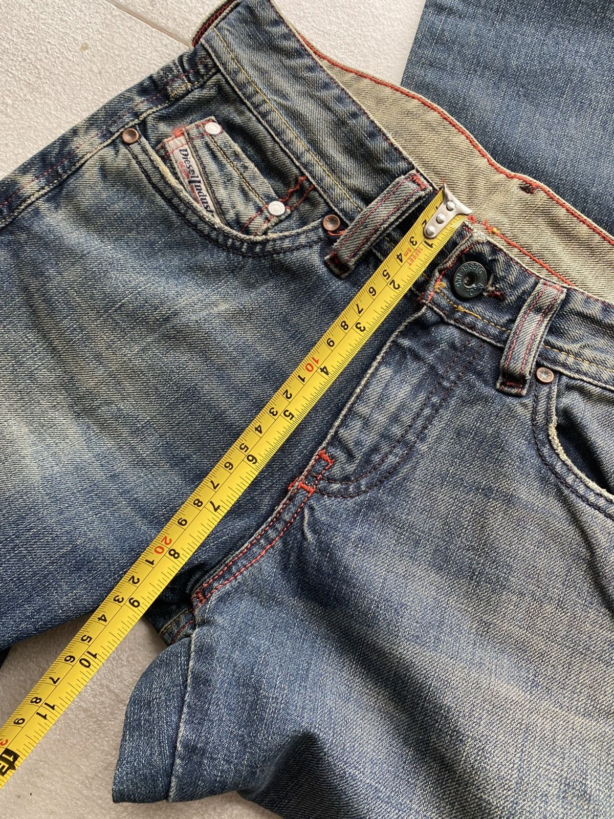 Diesel NWT 90s Luxury Diesel Rame Bootcut Jeans Made in Italy W26 Size 26" / US 2 / IT 38 - 19 Thumbnail