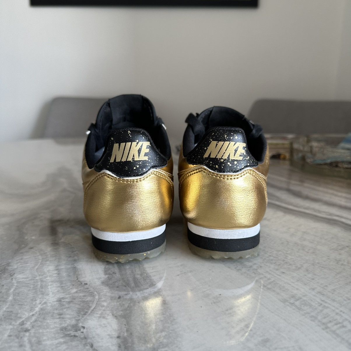 Nike Nike Classic Cortez Leather SE 'Metallic Gold' Sneakers Size US 8 / IT 38 - 6 Thumbnail