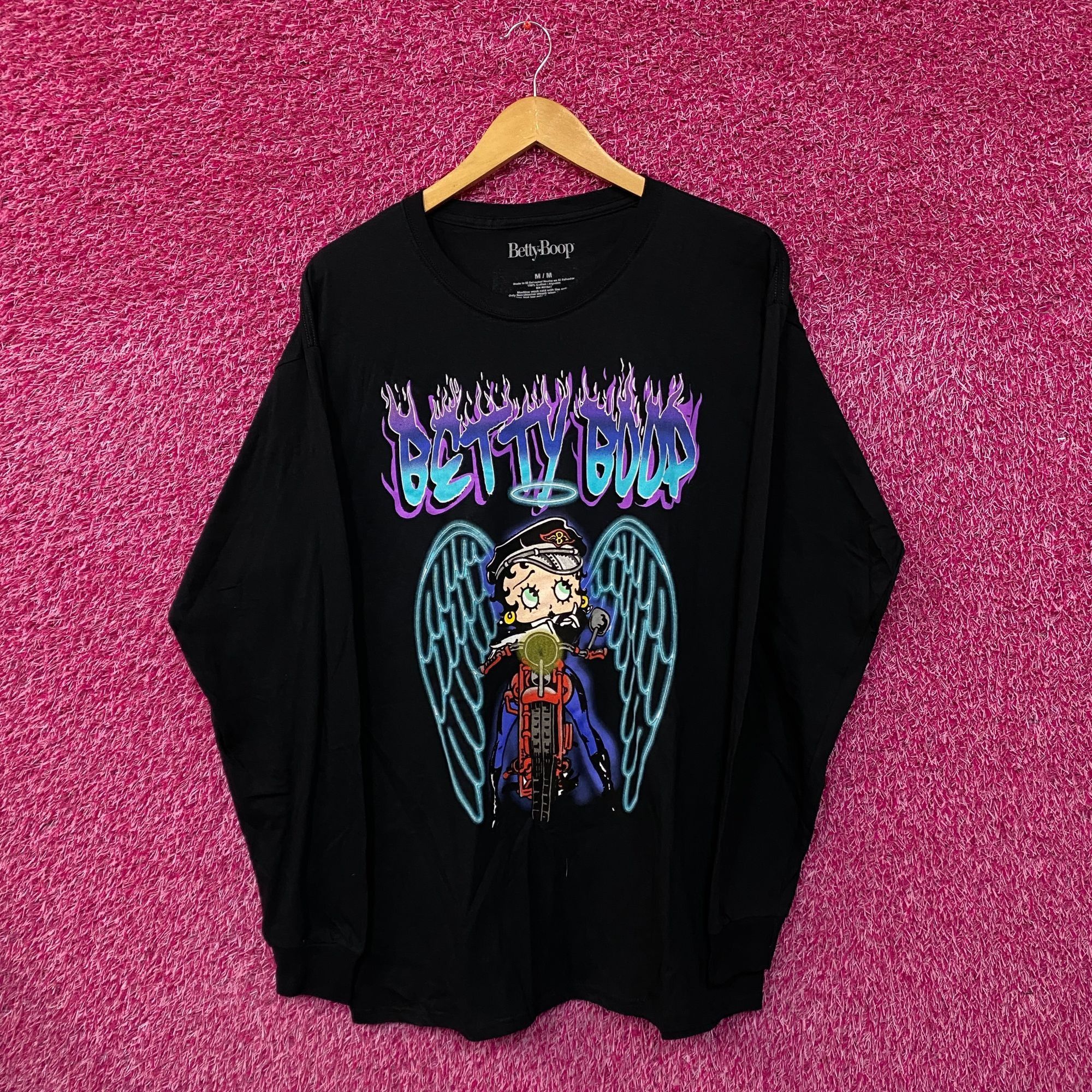 Other Betty boop Fallen Angel Motorcycle Tshirt size medium Size US M / EU 48-50 / 2 - 1 Thumbnail