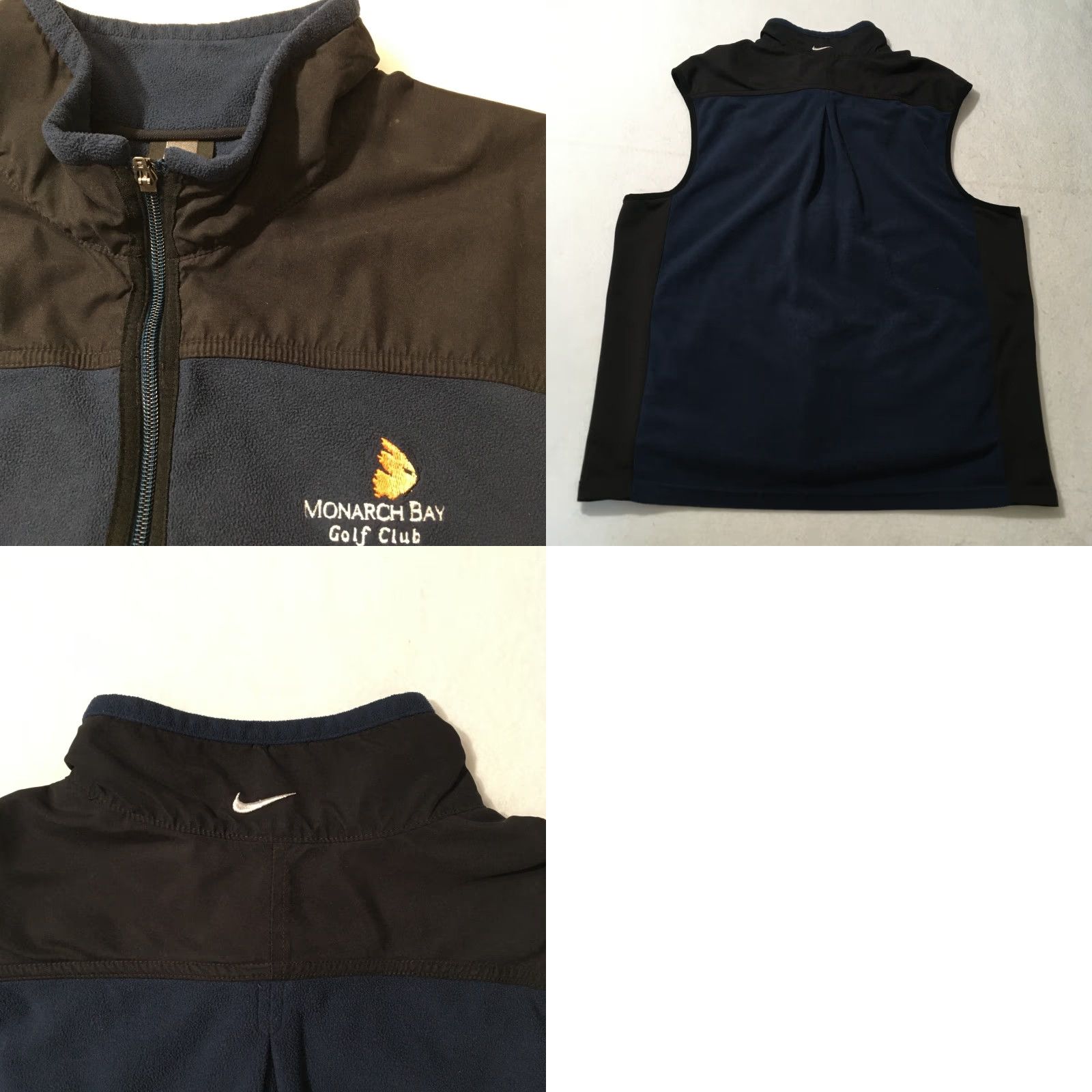 Nike Nike Therma-Fit Fleece Vest Mens XL BLACK Full Zip Pockets Golf Vest Size US XL / EU 56 / 4 - 8 Thumbnail