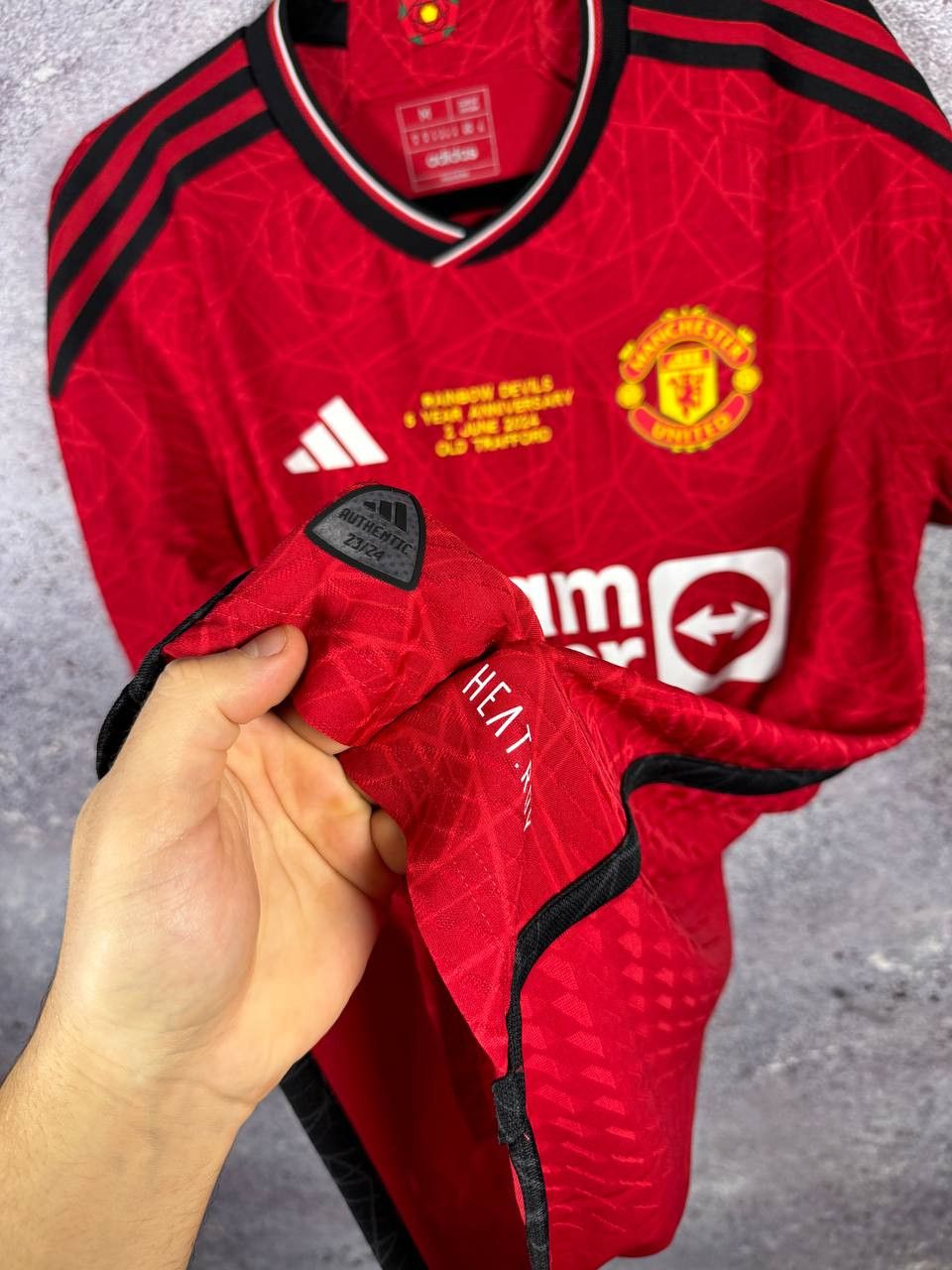 Adidas Manchester United 2023/24 Adidas Soccer Jersey Medium Size US M / EU 48-50 / 2 - 11 Thumbnail