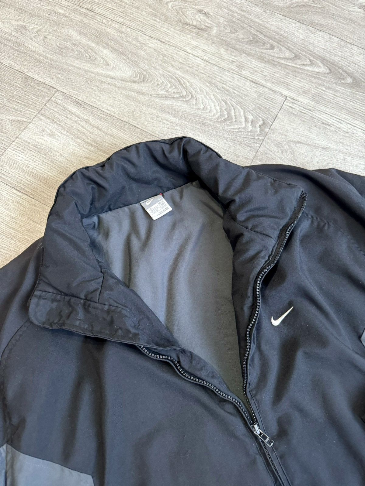Nike 🔷Vintage Nike Big logo Y2K Winter Jacket 2000s🔷 Size US XL / EU 56 / 4 - 2 Thumbnail