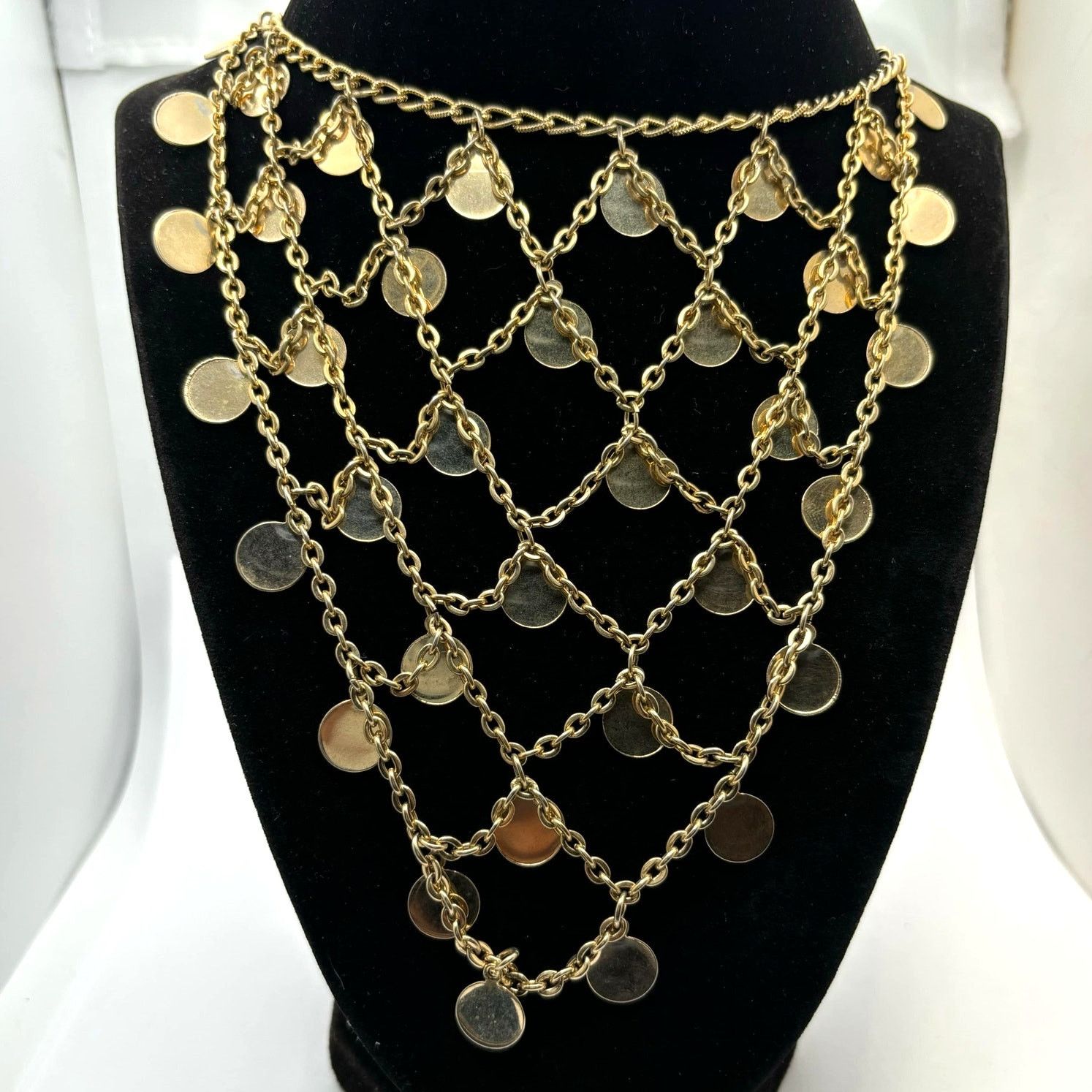 Other Gold Drop Waterfall Necklace Size ONE SIZE - 1 Thumbnail