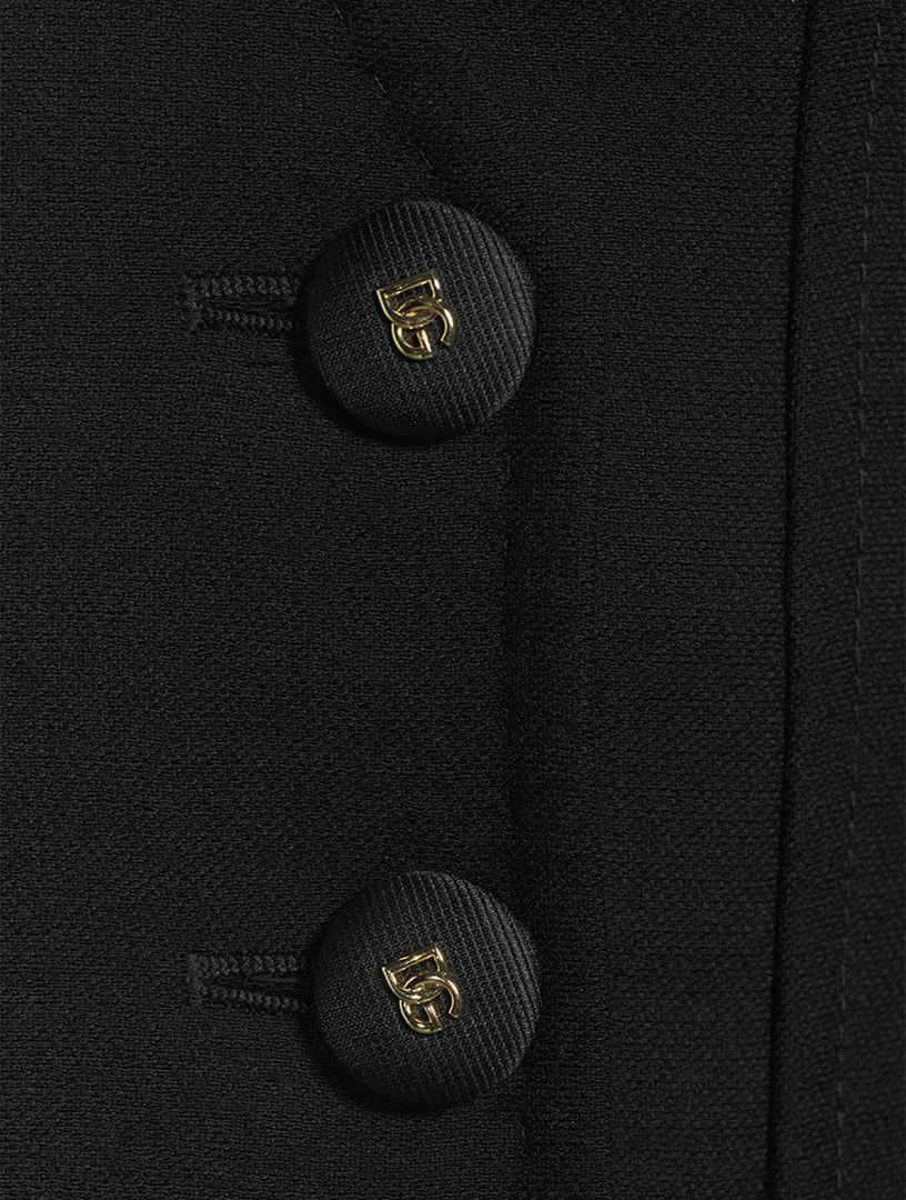 Dolce & Gabbana o1y0825 Blazer Mini Dress in Black Size M / US 6-8 / IT 42-44 - 5 Thumbnail