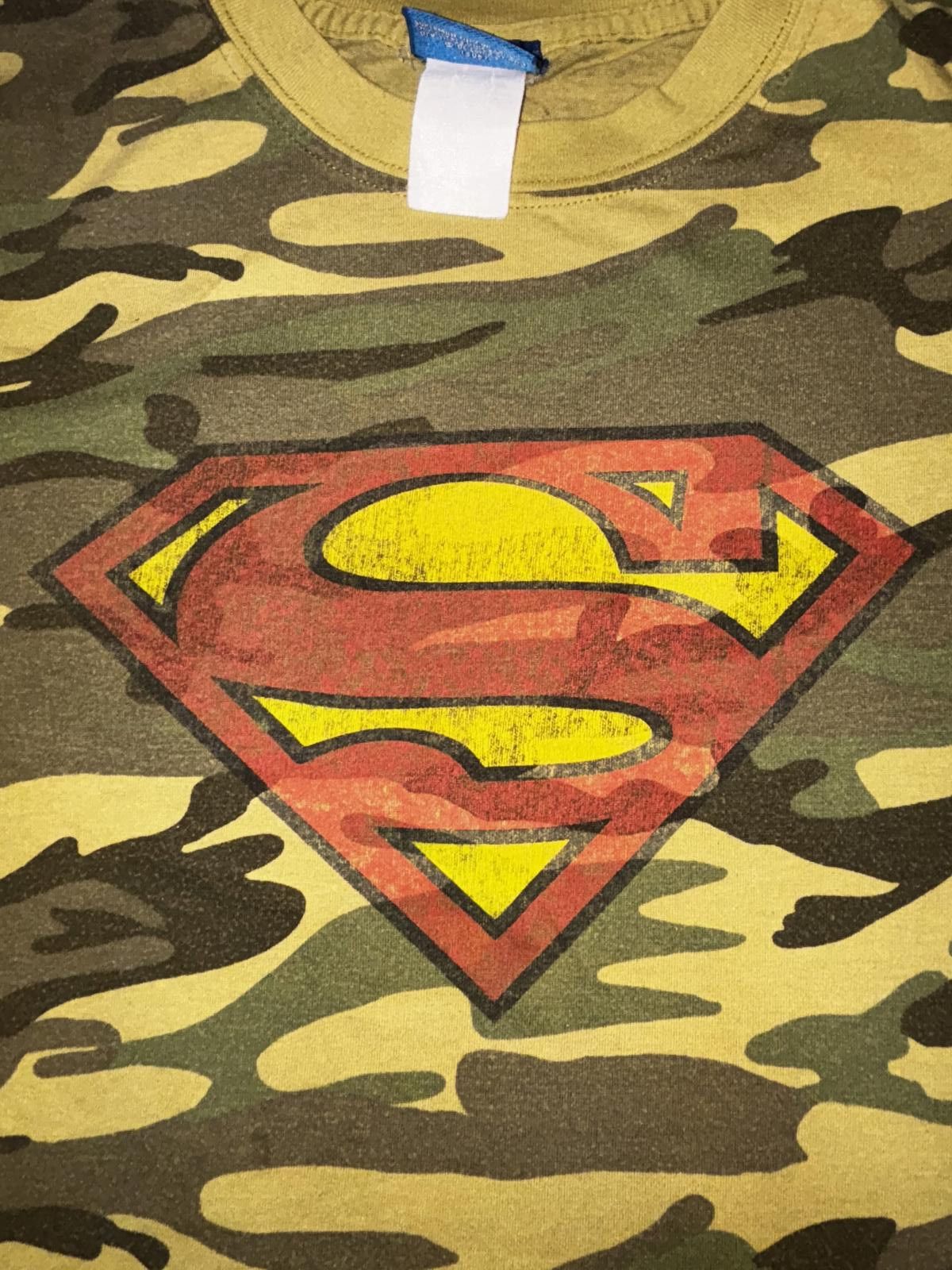 Ben Sherman Vintage Superman Camouflage T-Shirt Size US L / EU 52-54 / 3 - 2 Thumbnail