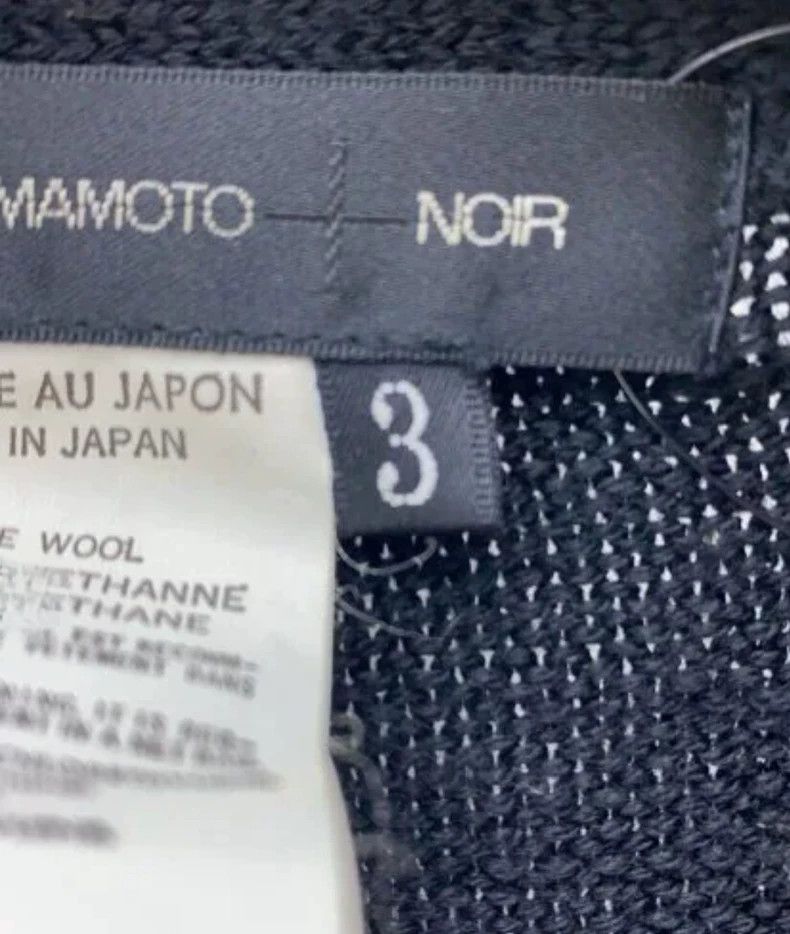 Yohji Yamamoto Yohji Yamamoto Black heavy wool sweater Size US L / EU 52-54 / 3 - 5 Thumbnail