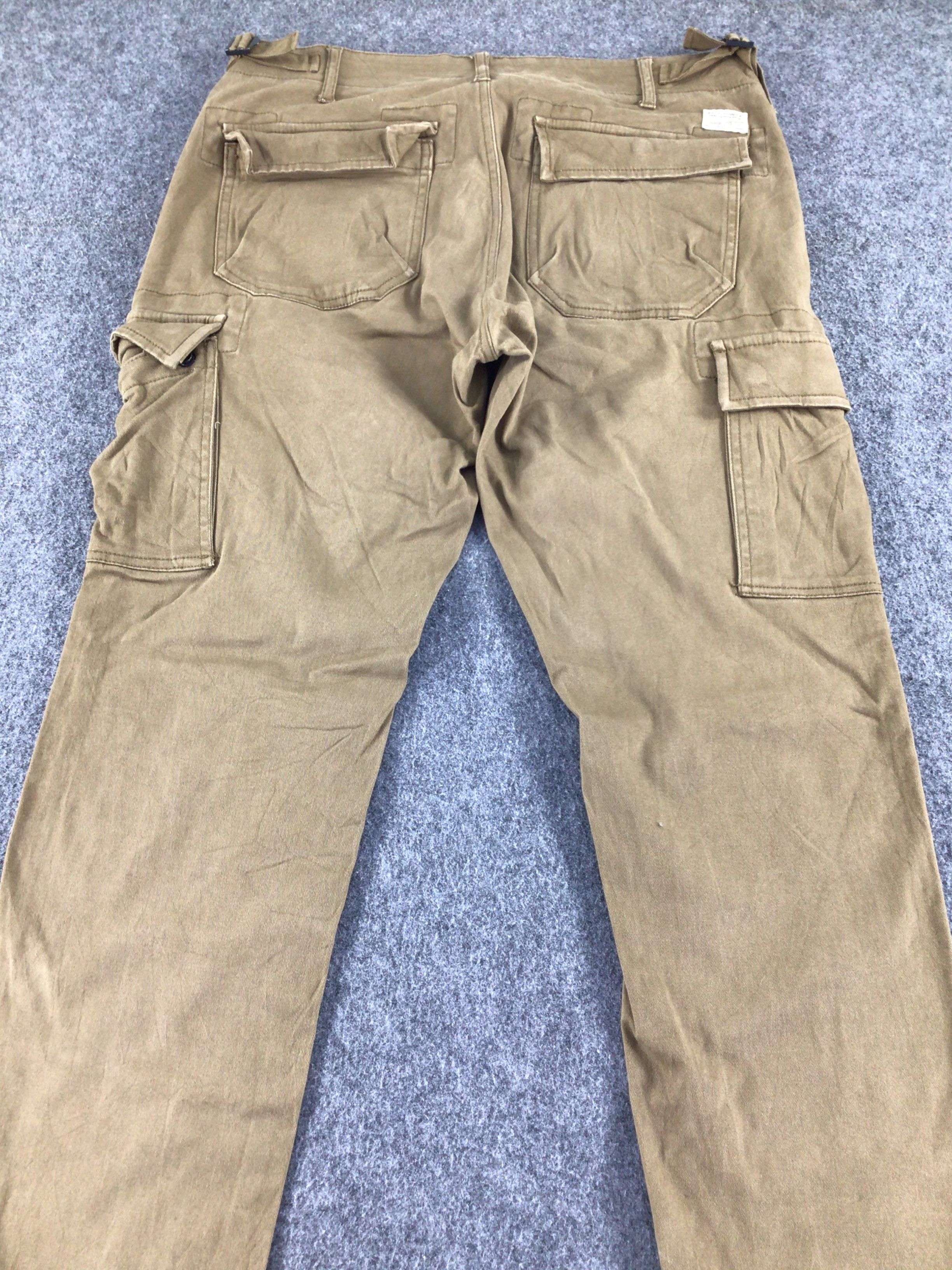 Japanese Brand Back Number Multi Pocket Cargo Pant-J143 Size US 31 - 4 Thumbnail
