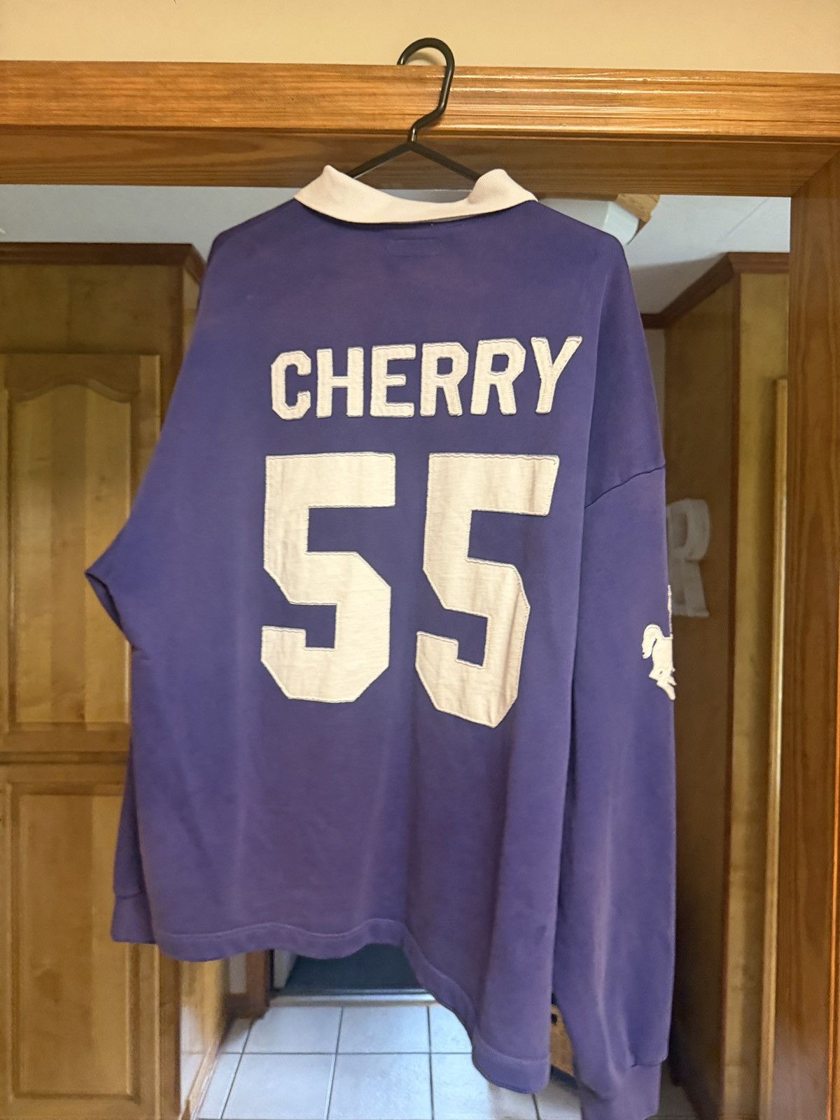 Cherry LA Western Rugby Polo Size US L / EU 52-54 / 3 - 3 Thumbnail