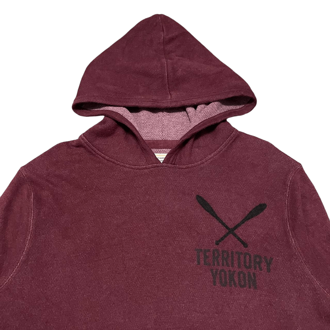 Japanese Brand Vintage Back Number "Territory Yokon" Zipper Hoodie Size US L / EU 52-54 / 3 - 2 Thumbnail