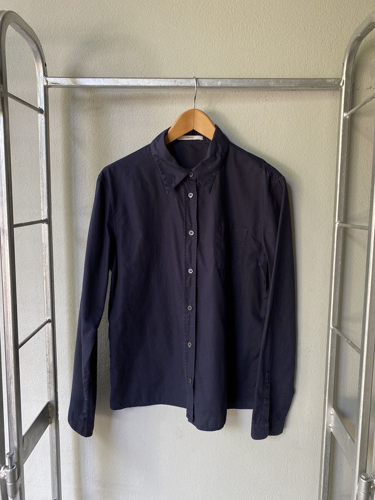 Prada Prada women black shirt Size M / US 6-8 / IT 42-44 - 9 Thumbnail